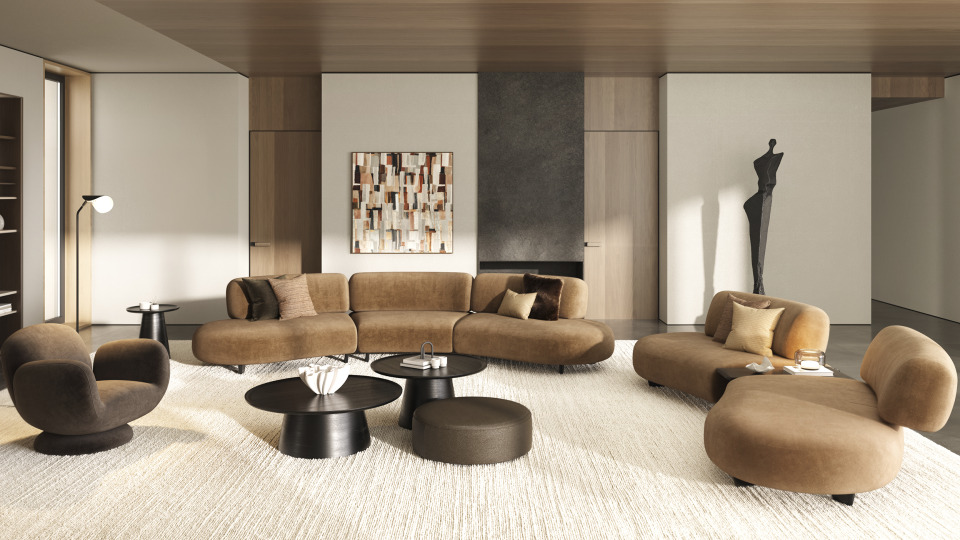 Saloni - Bon Bon wrapped in brown