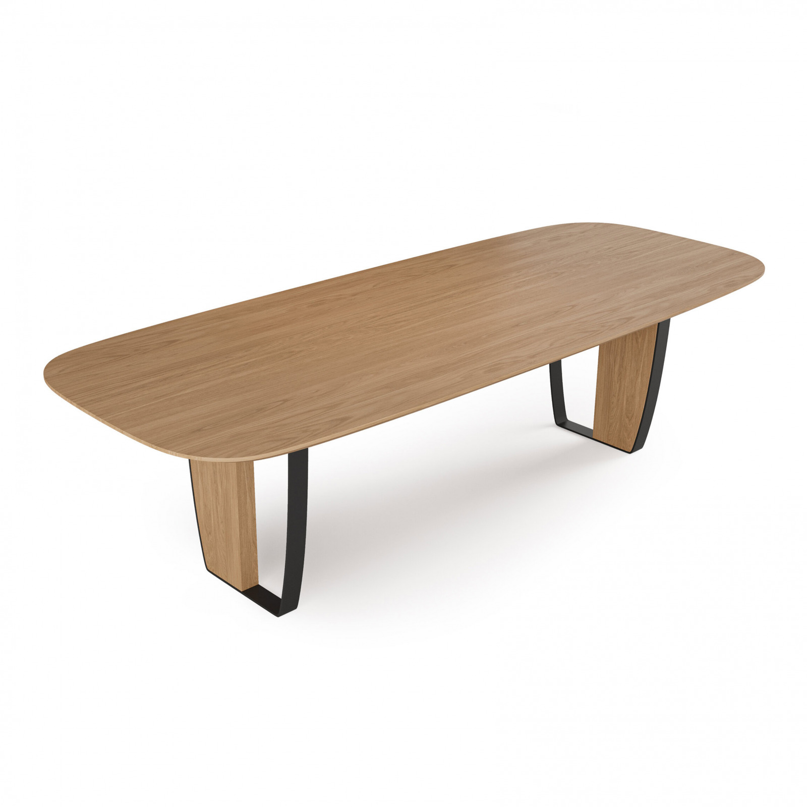 Barcelona oak dining table