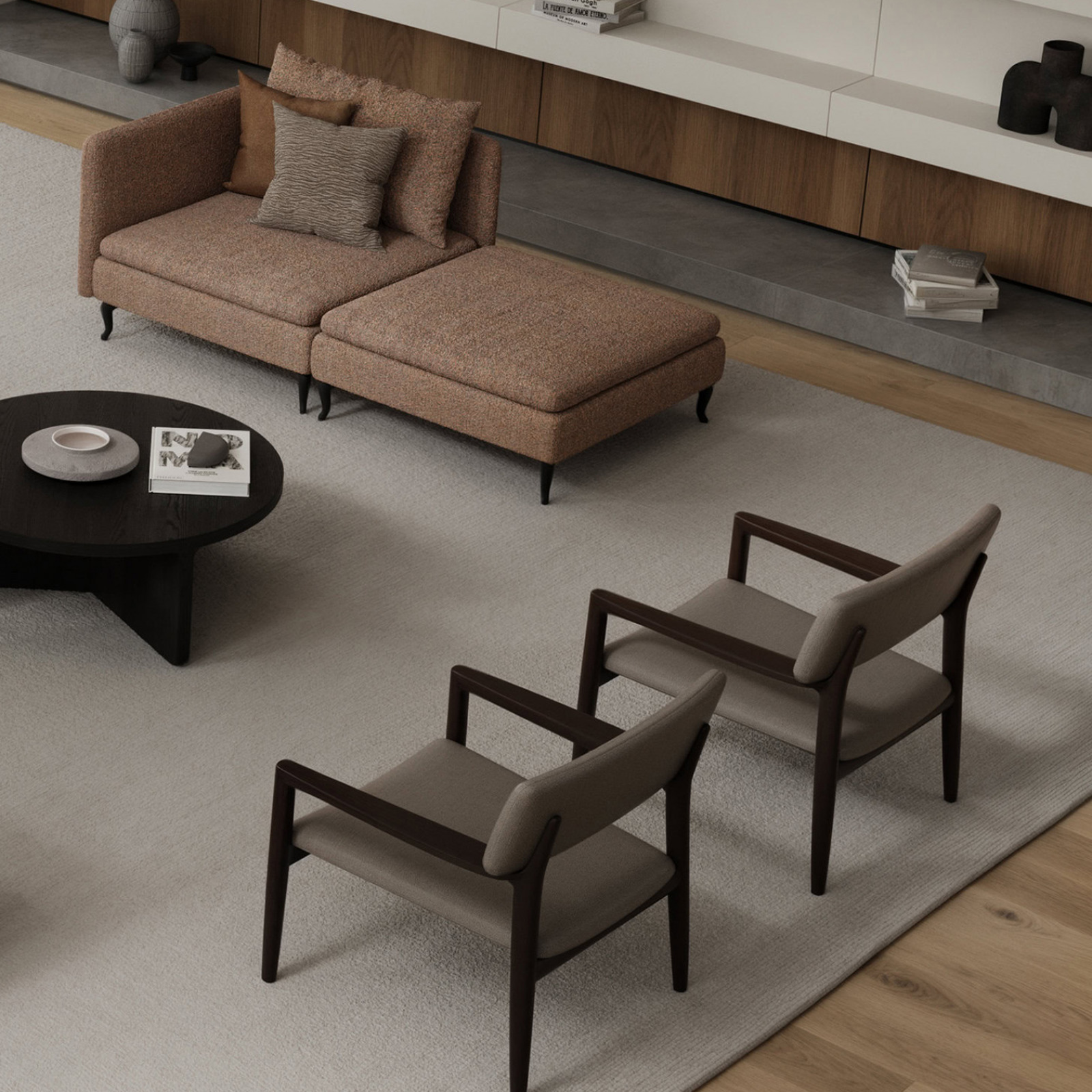 Soho elegant armchair