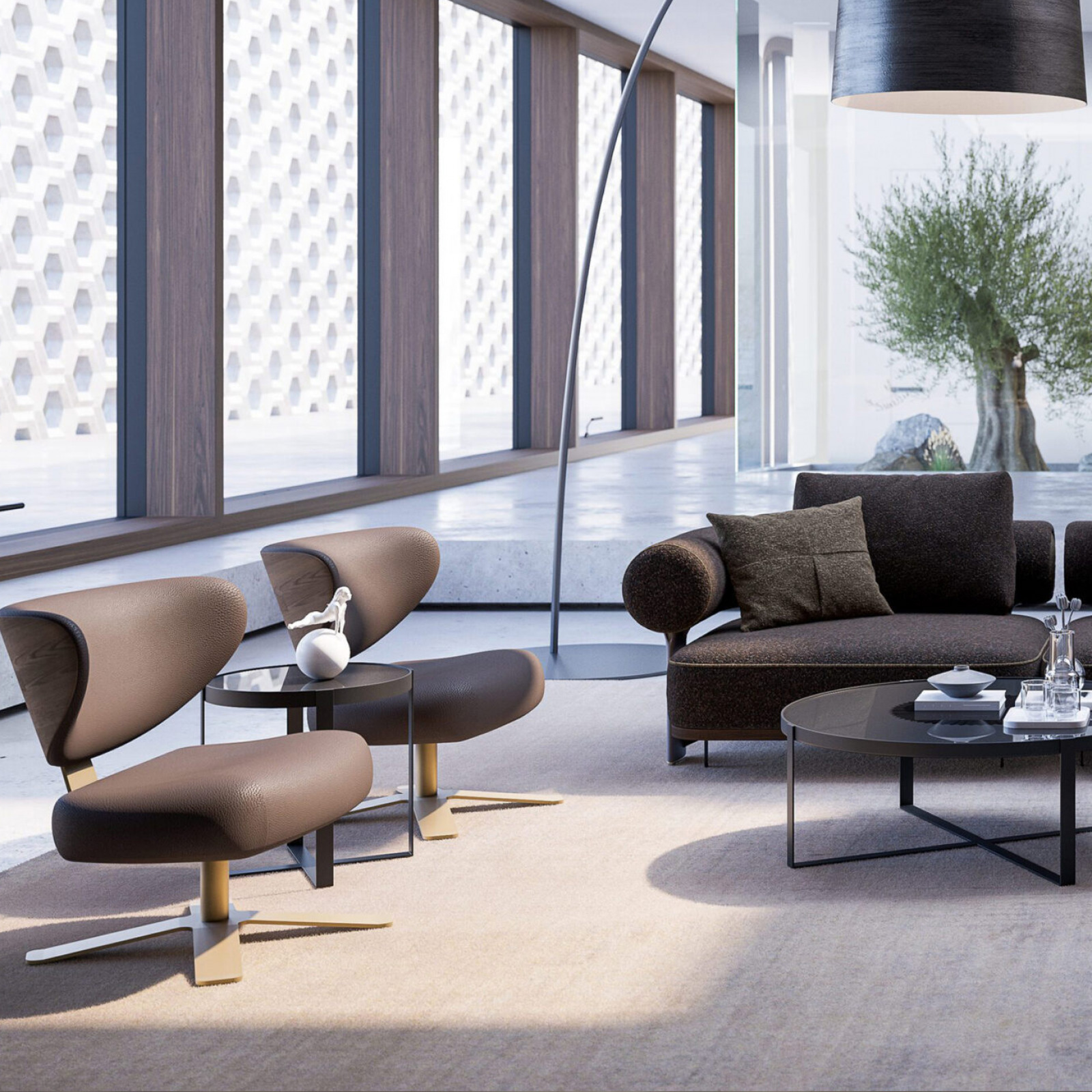 Leo elegant armchair