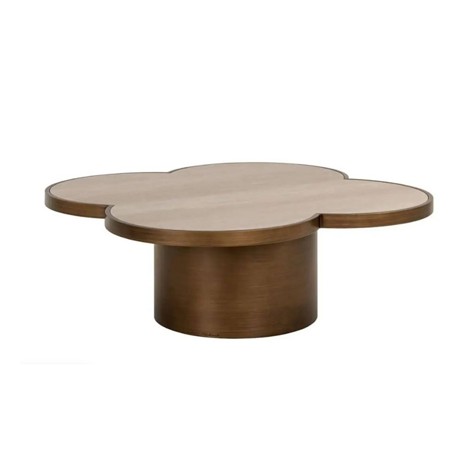 Clover beige coffee table