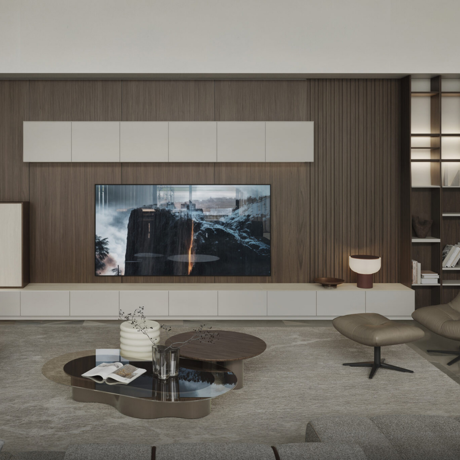 Pera round coffee table