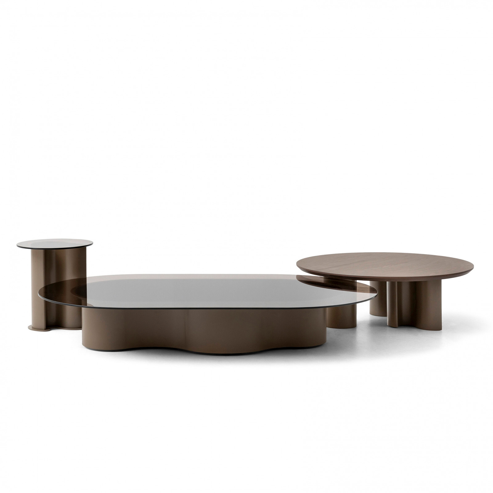 Pera glass coffee table