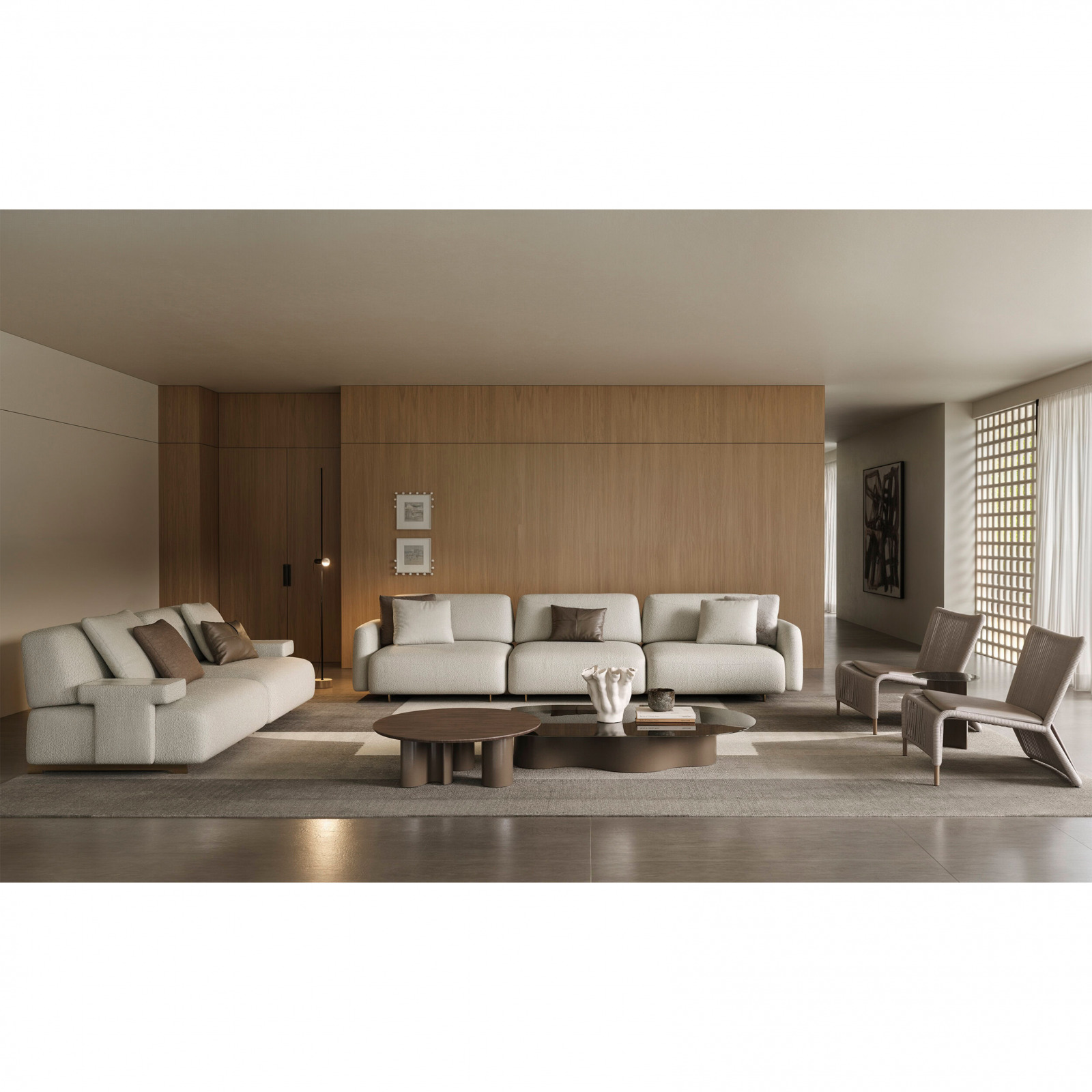 Pera glass coffee table