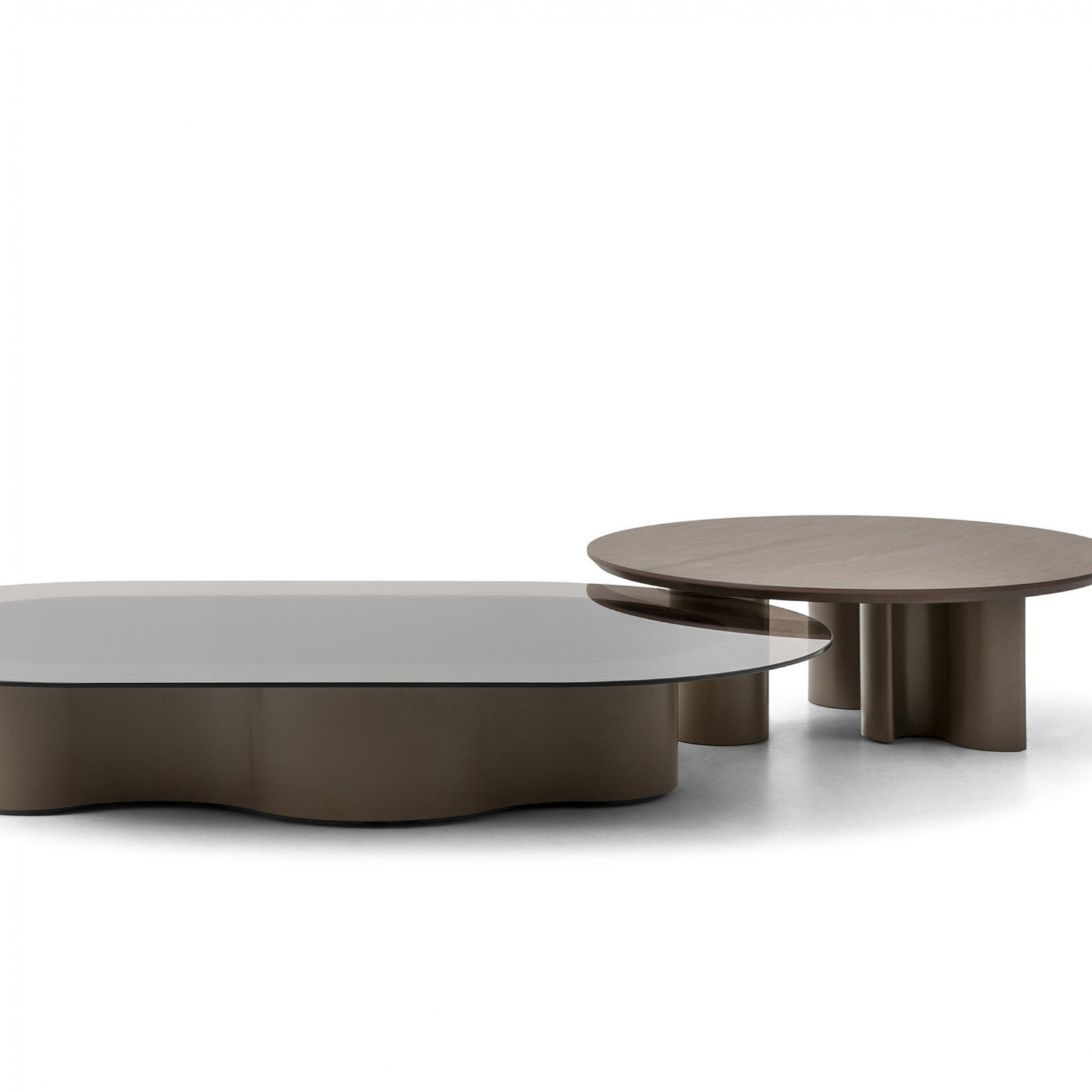 Pera glass coffee table