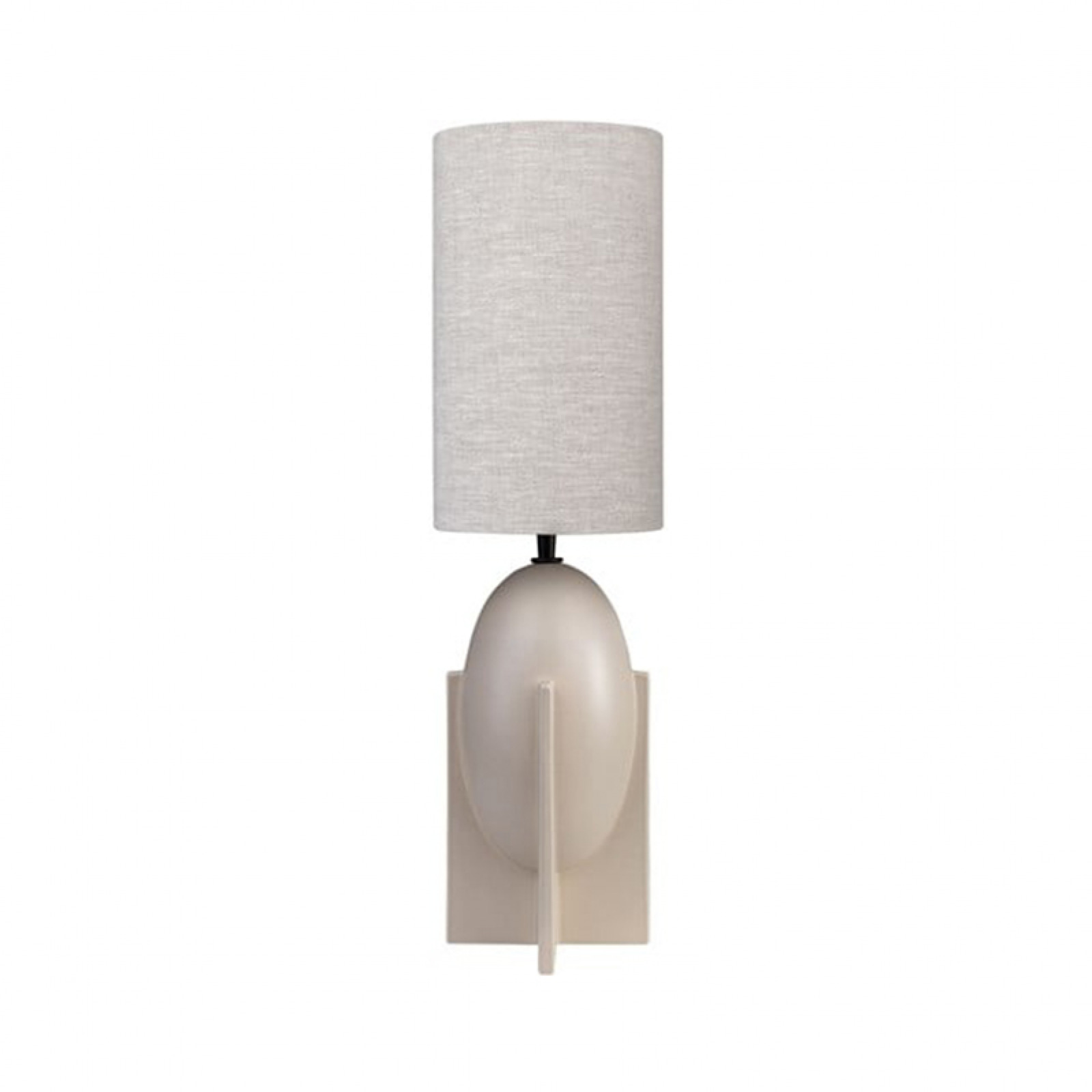 Ovo beige table lamp