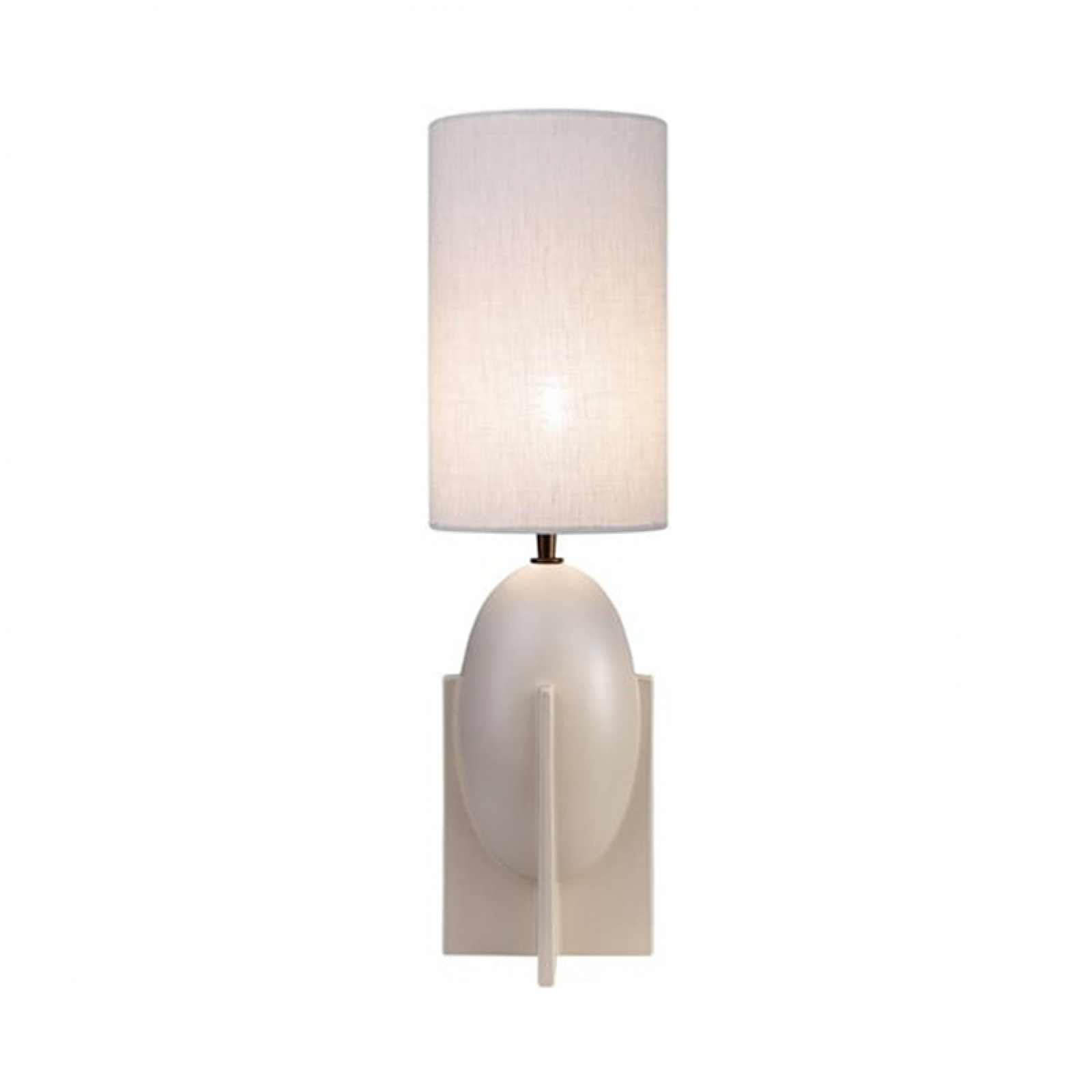 Ovo beige table lamp