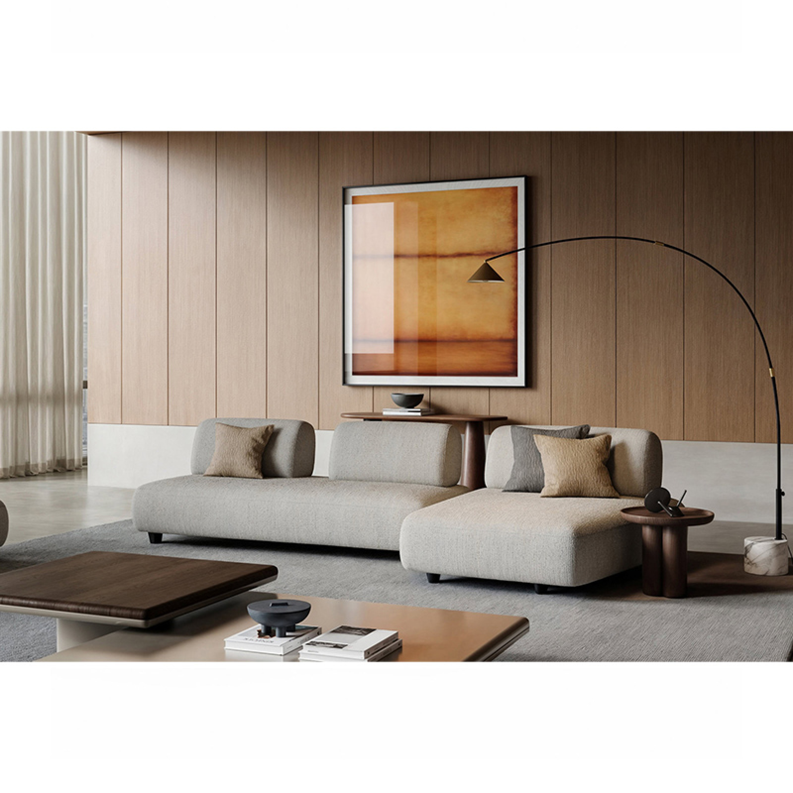 Bon Bon Natural Linea sofa
