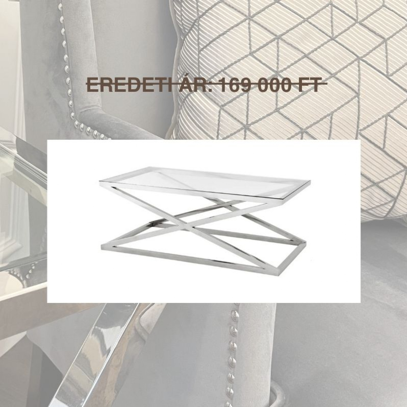 X leg coffee table