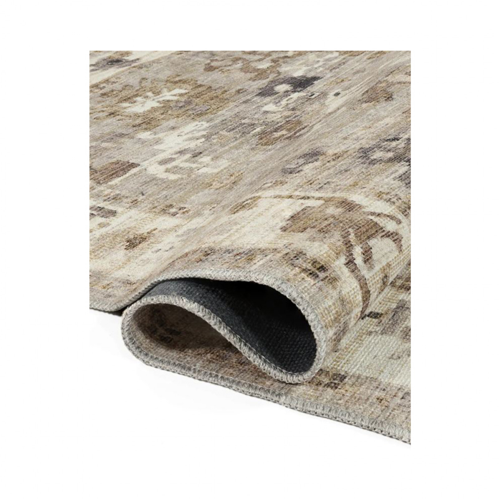 Olina Oriental beige cotton rug 