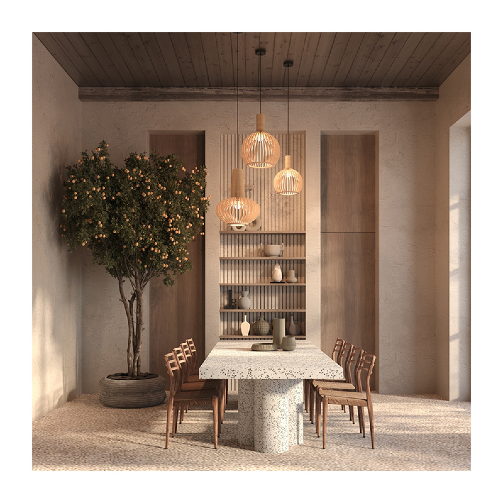 Roots pendant lamp