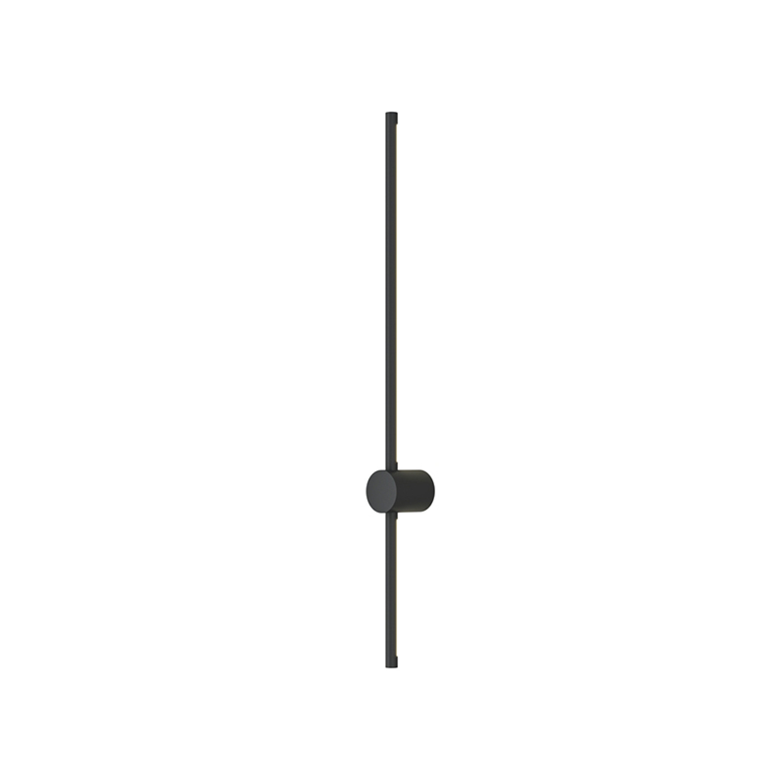 Light stick black wall lamp