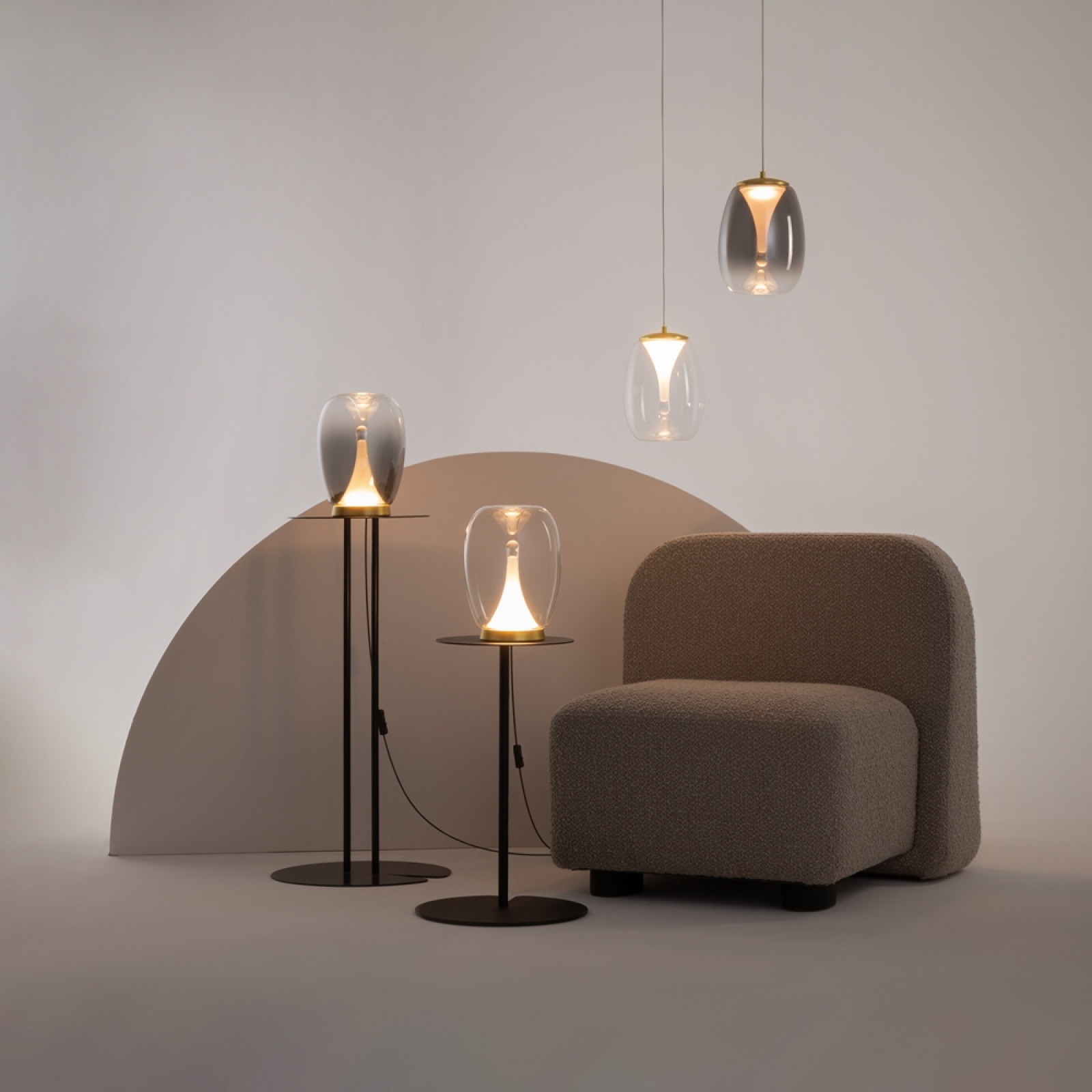 Splash table lamp