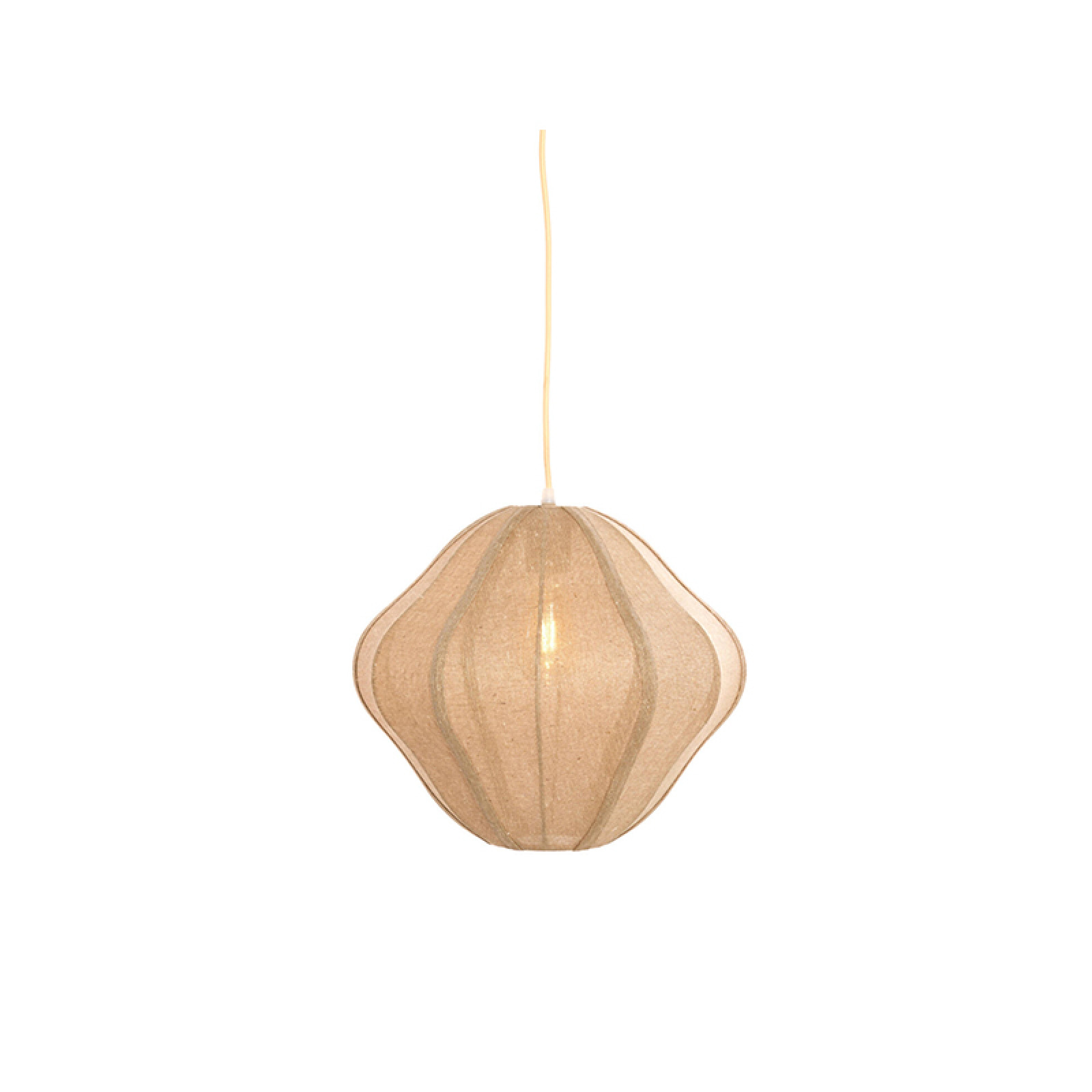 Sukau textile pendant lamp