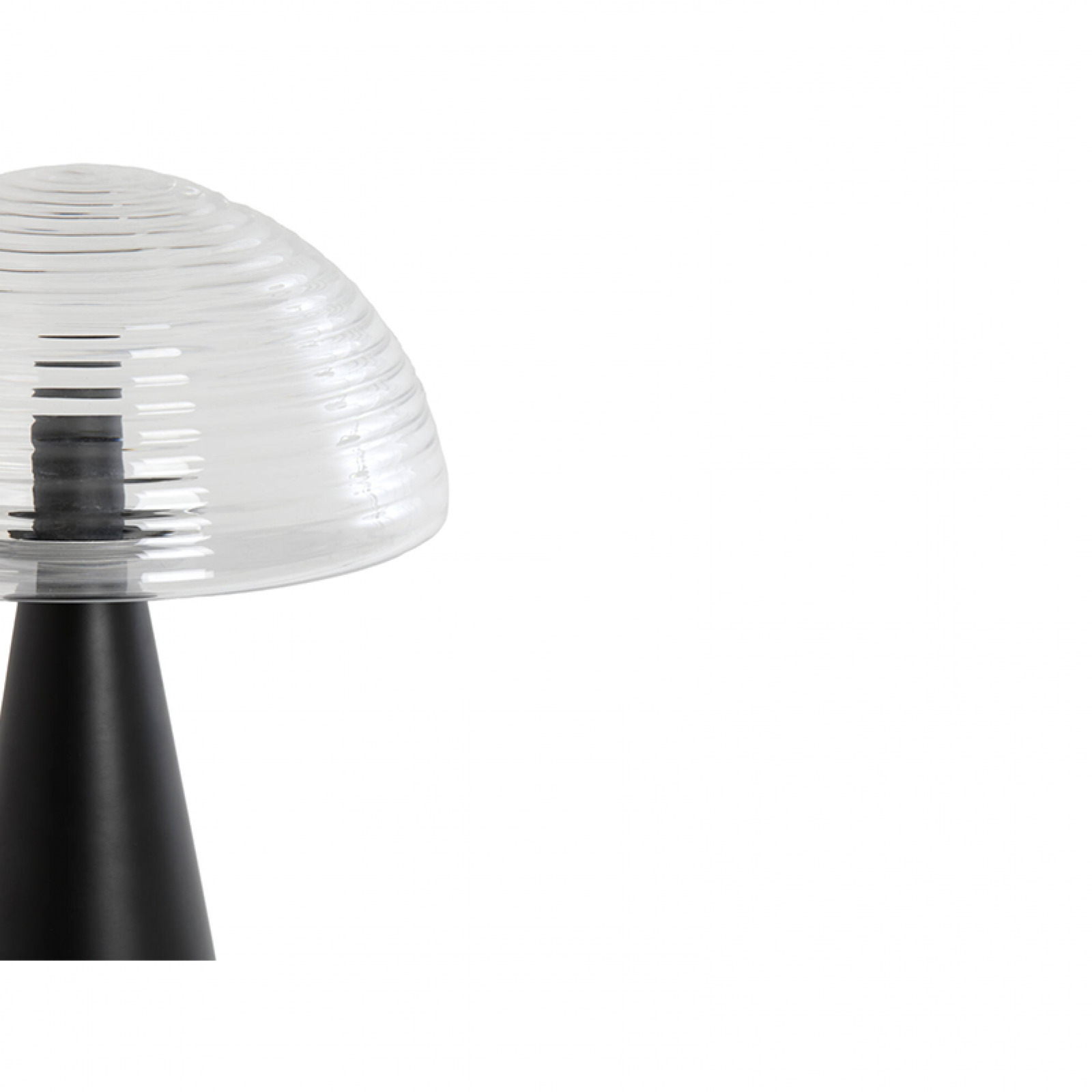 Mueda black table lamp