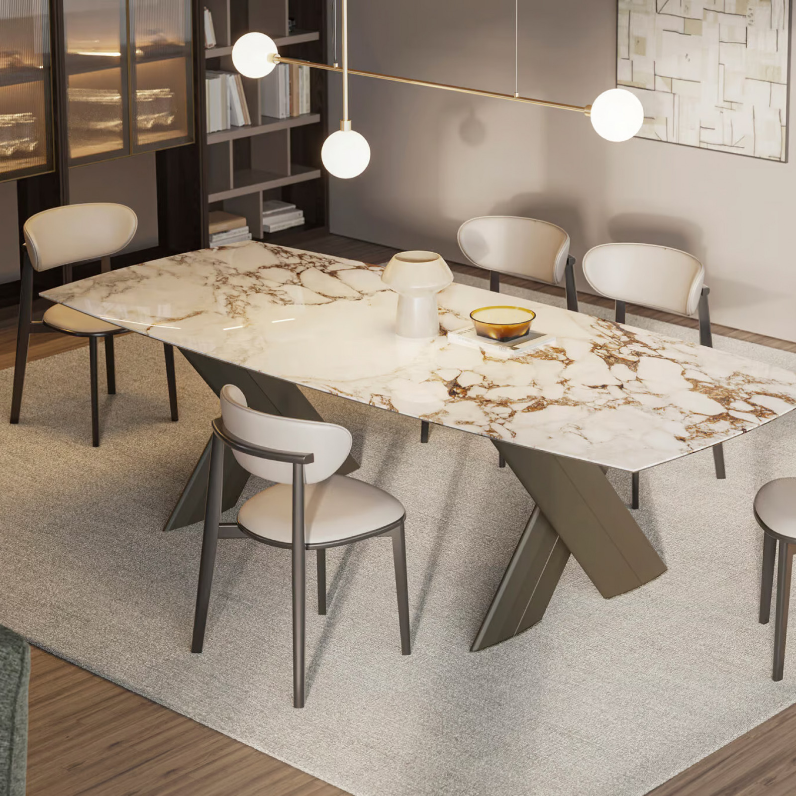 Cross Ceramic dining table