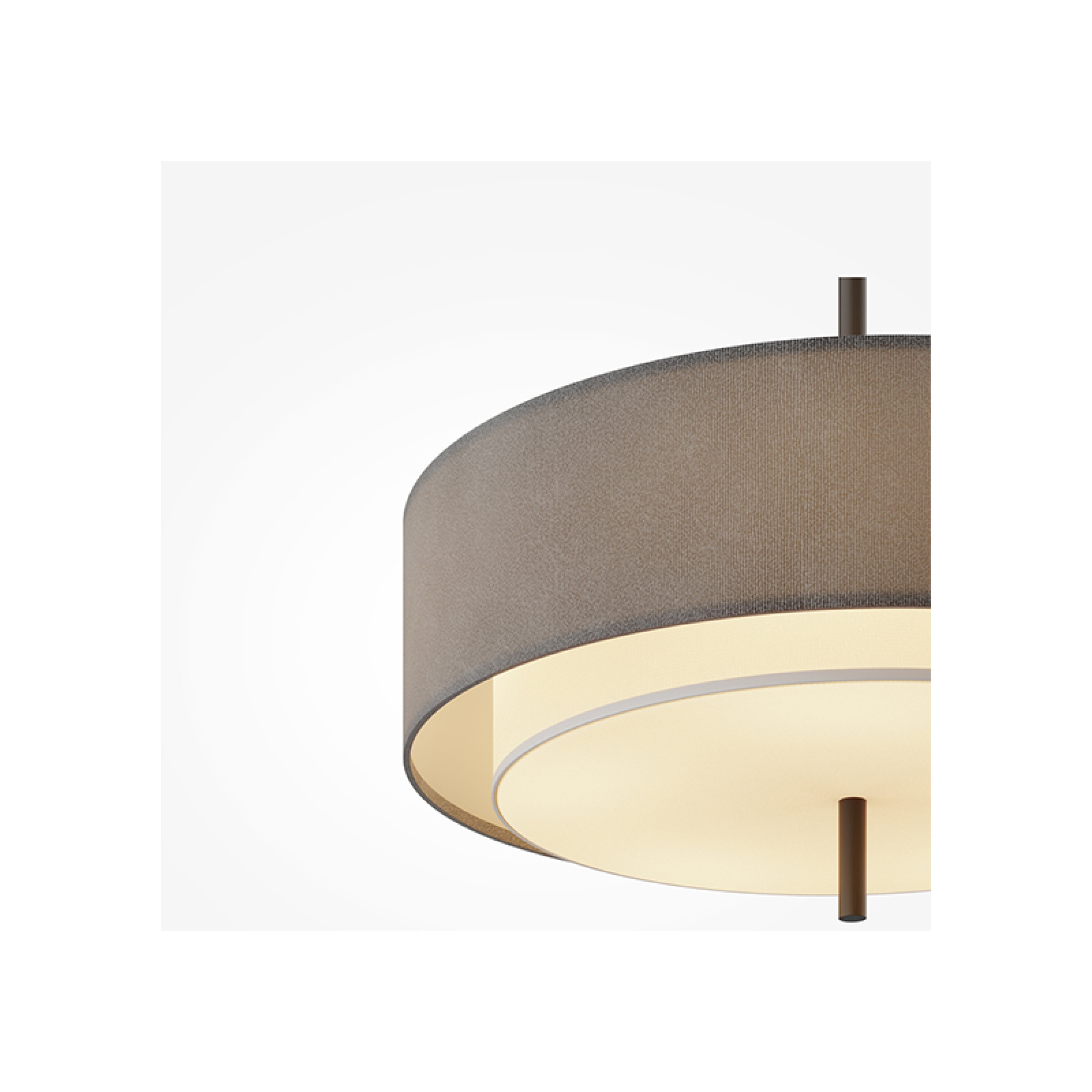 Bergamo brown pendant lamp