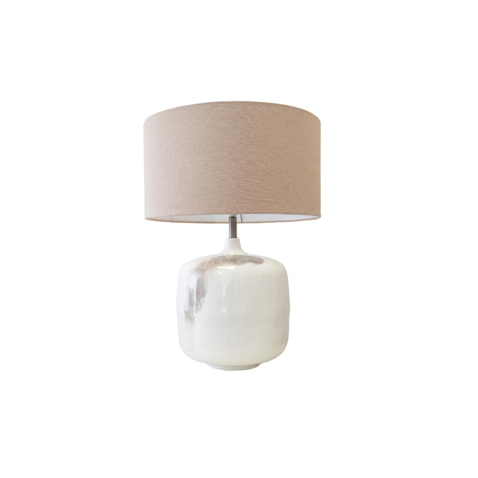 Aketa cream table lamp