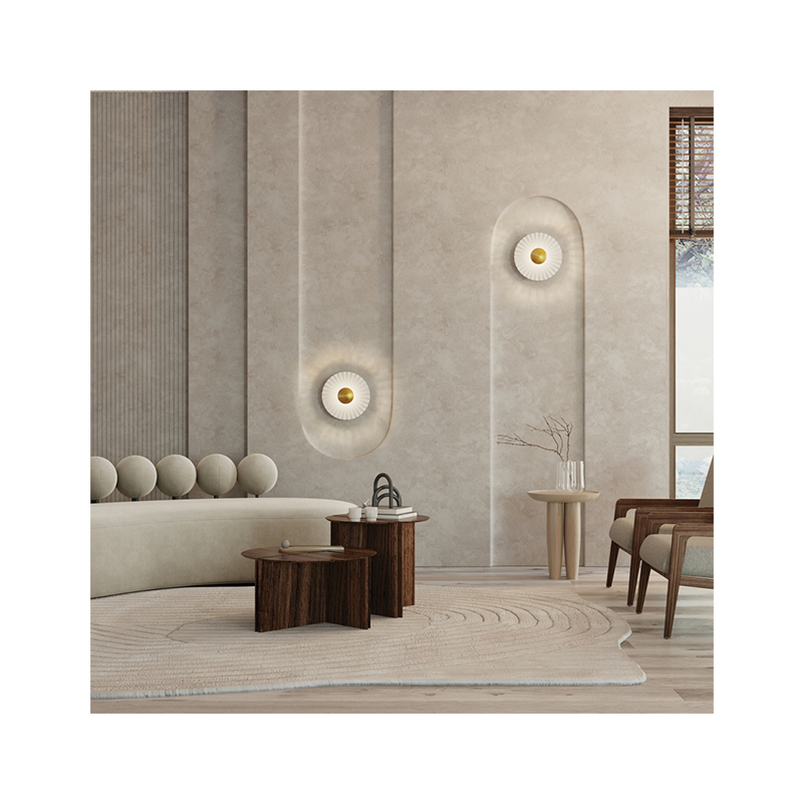 Fiore wall lamp