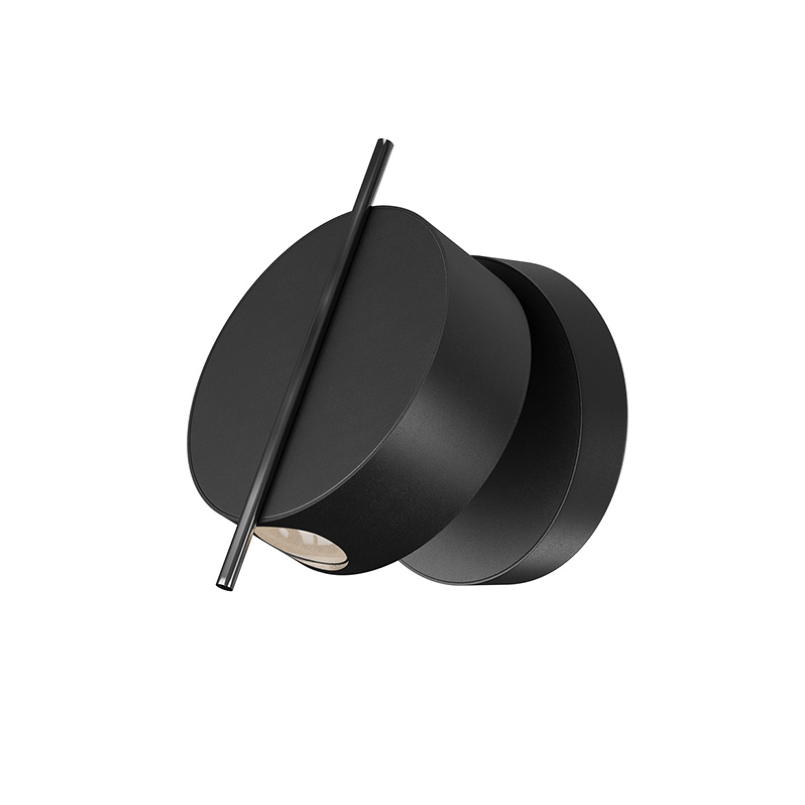 Nuance black wall lamp