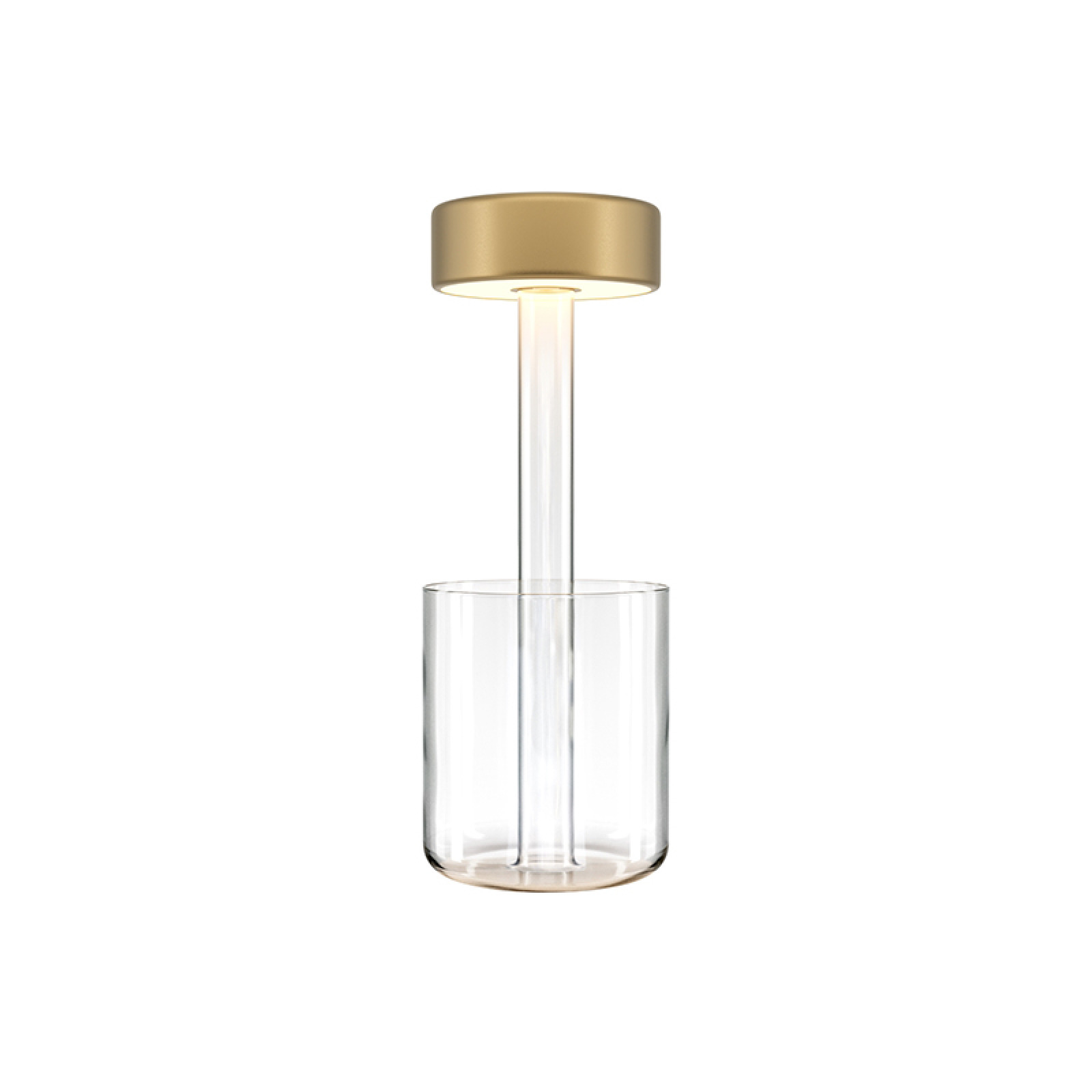 Battery gold lamp