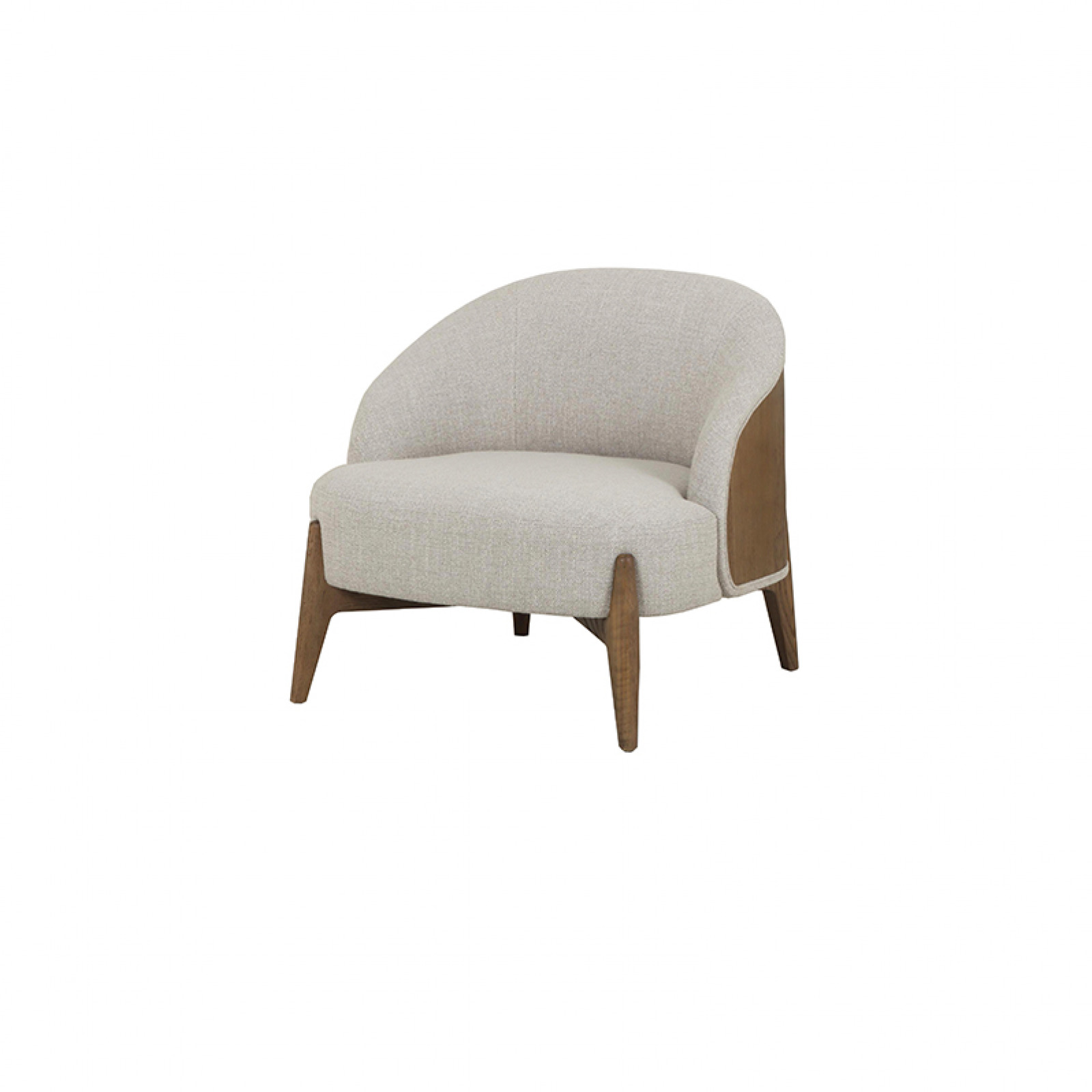 Tupungato grey oak armchair