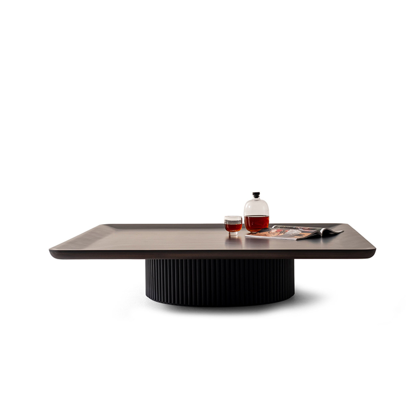 Solid short coffee table