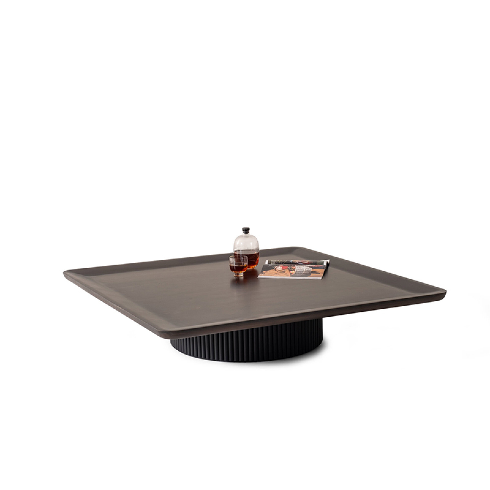 Solid short coffee table