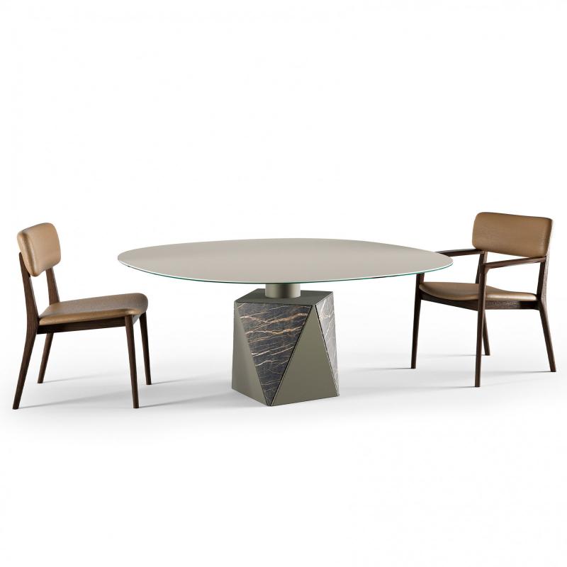 Pentagon dining table