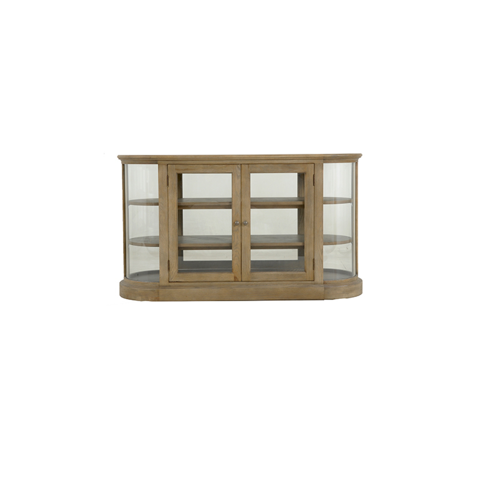 Humar oak and blue stone top counter