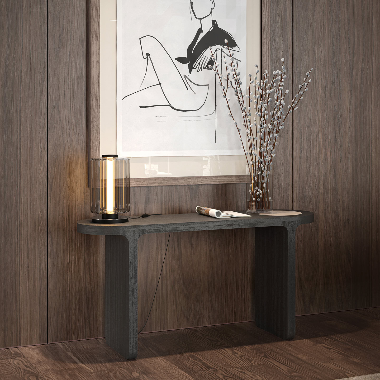 Max console table