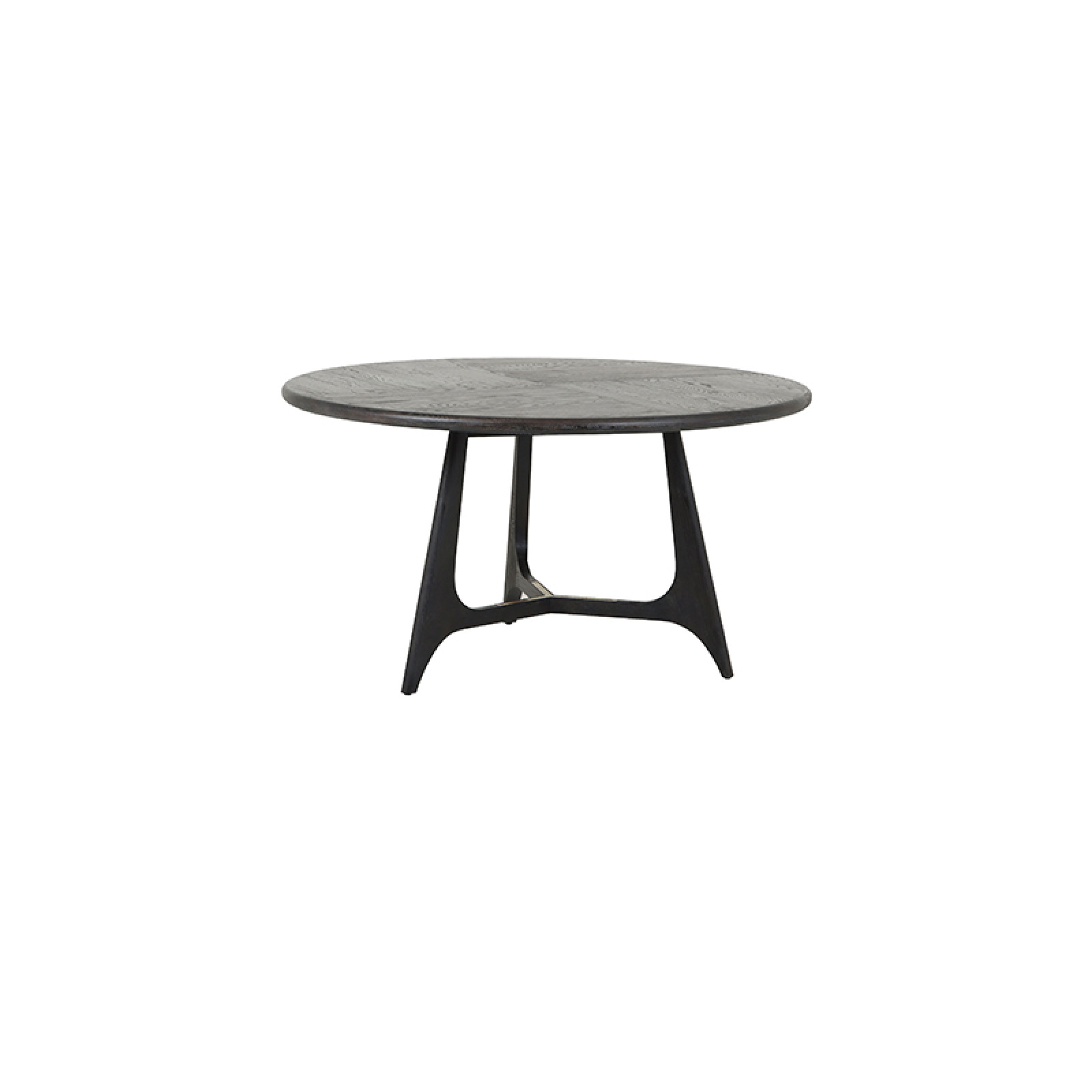Diros black oak dining table