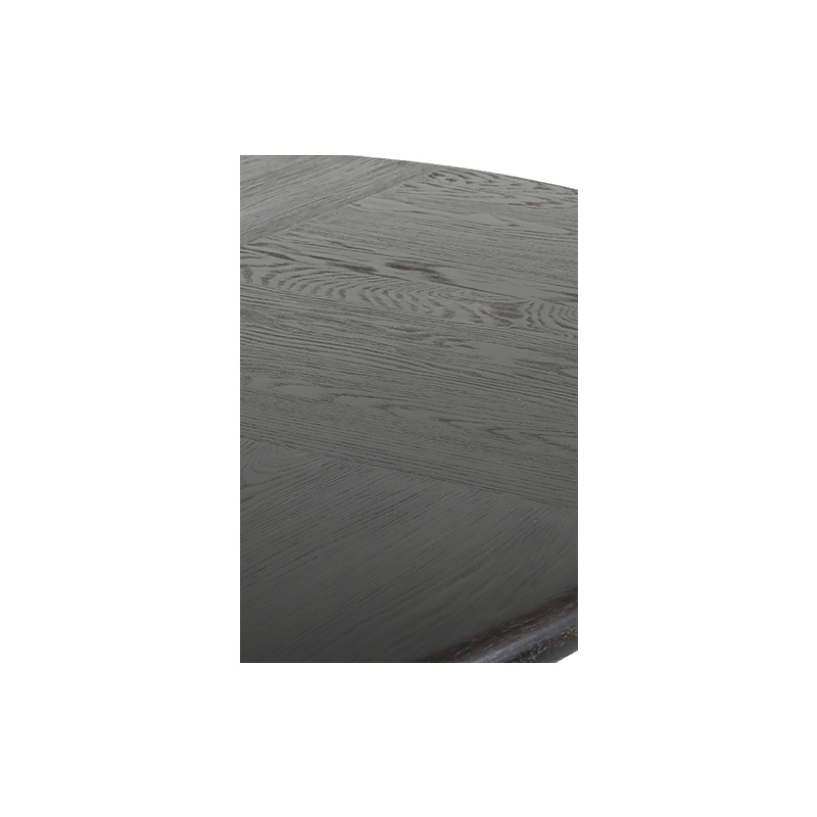 Diros black oak dining table