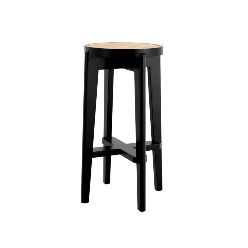 Dareau black stool
