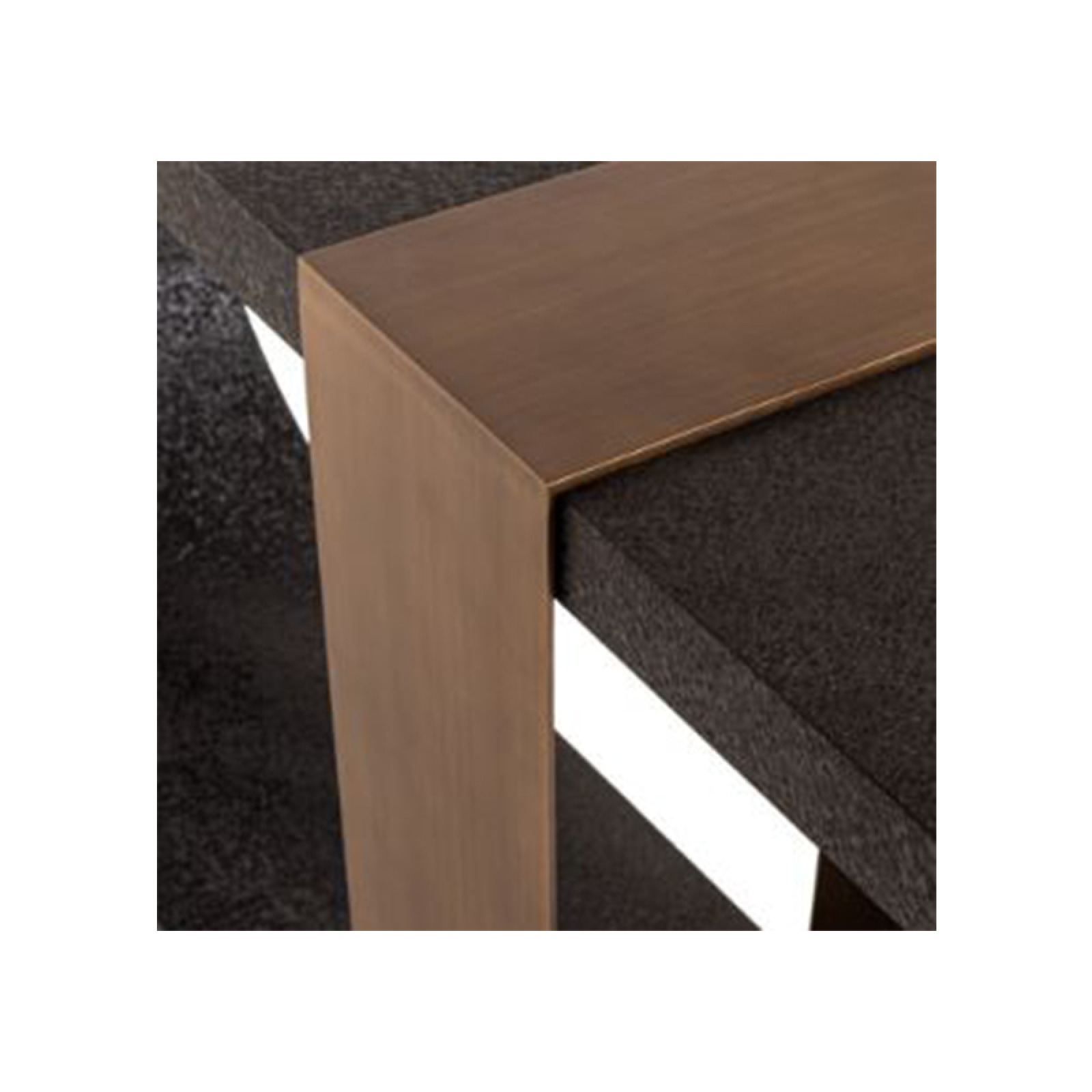 Bazel black-gold console table