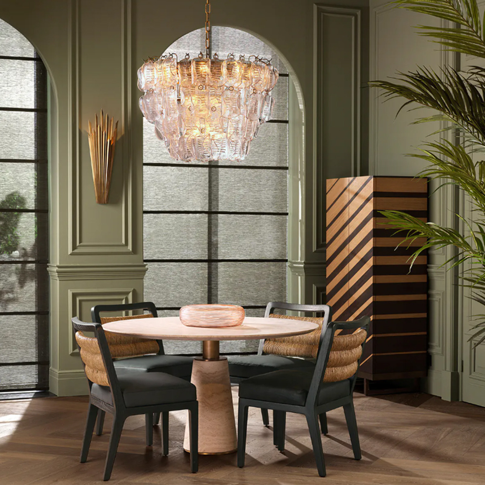 Genova light dining table
