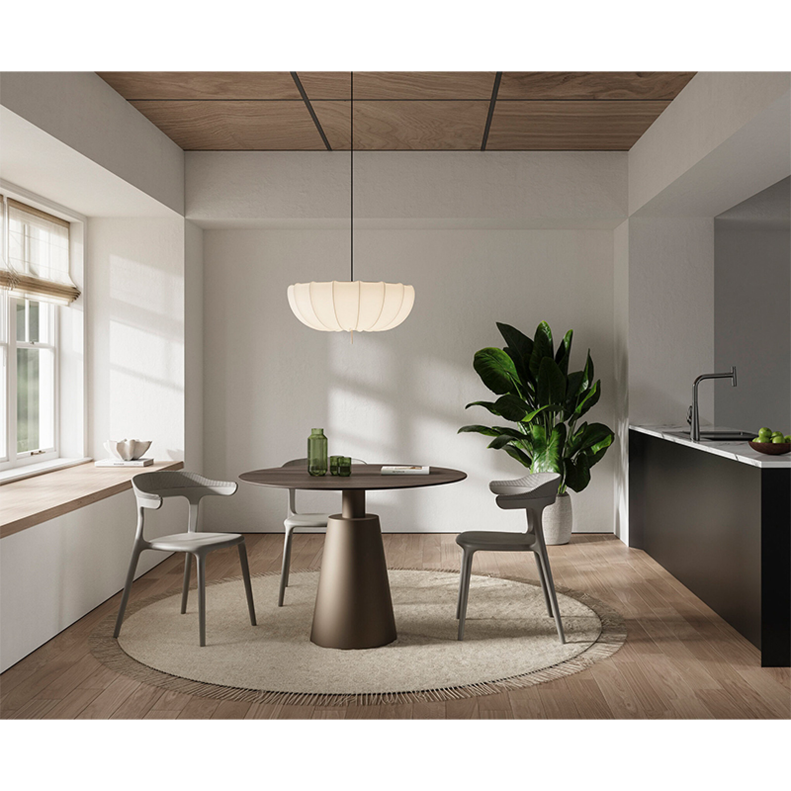 Bella wooden dining table