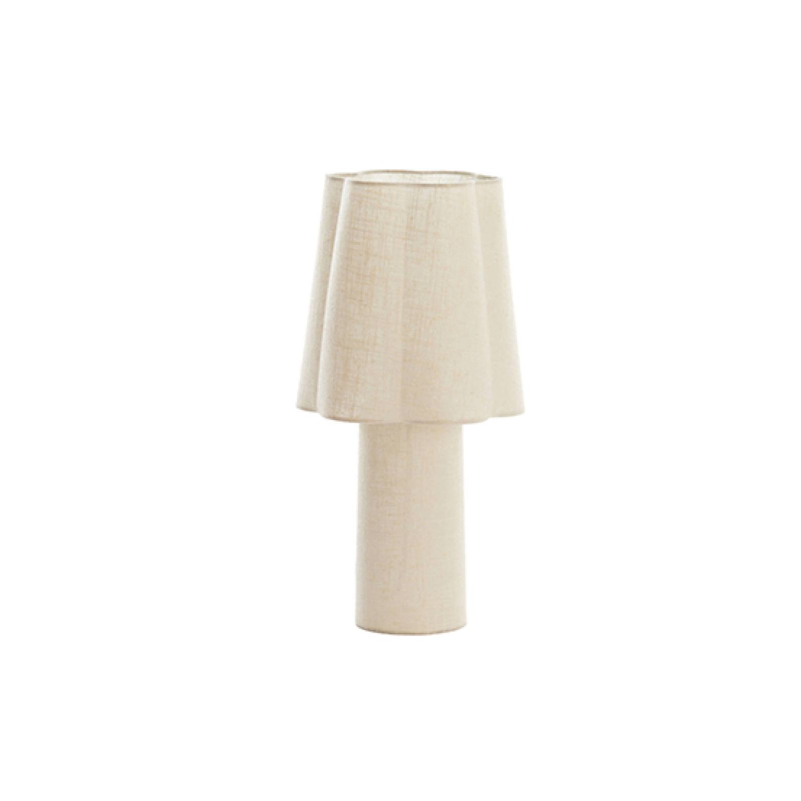 Musaby linen natural table lamp