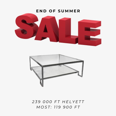 Ming silver coffee table