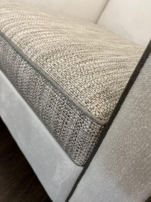 Dublin White armchair