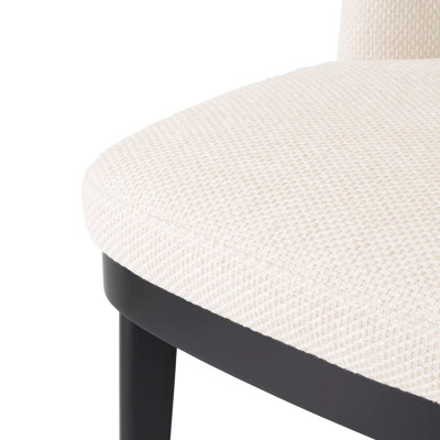 Costa cream dining chair