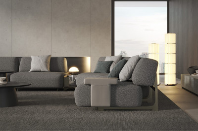 Da Vinci grey sofa