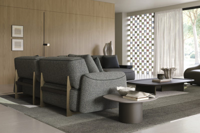 Da Vinci grey sofa
