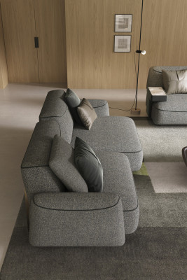 Da Vinci grey sofa
