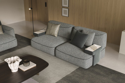 Da Vinci grey sofa