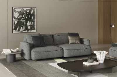 Da Vinci grey sofa