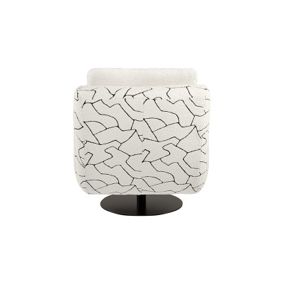 Studio swivel armchair
