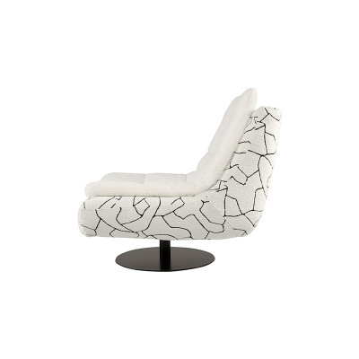 Studio swivel armchair