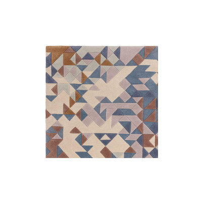 Enigma blue multi rug