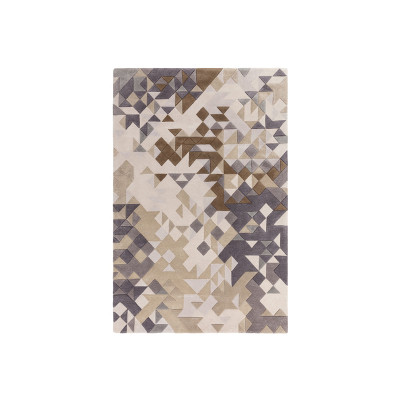 Enigma grey multi rug